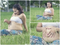 Waiting for the baby