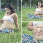 Waiting for the baby
